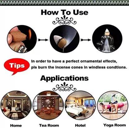 Backflow Smoke RadhaKrishn & Shiva with 20 Smoke Incense Cone For Living Room, Bed room, Office and Home Decor, 10 cm