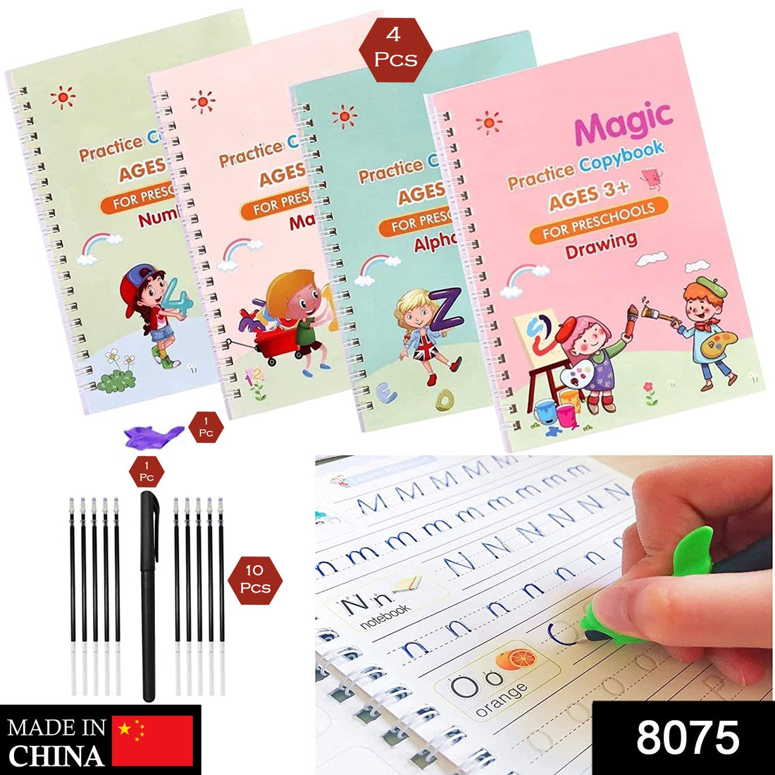 Reusable Writing Copybook for All Ages